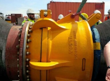 Quick connect dredge hose coupling successfully tested